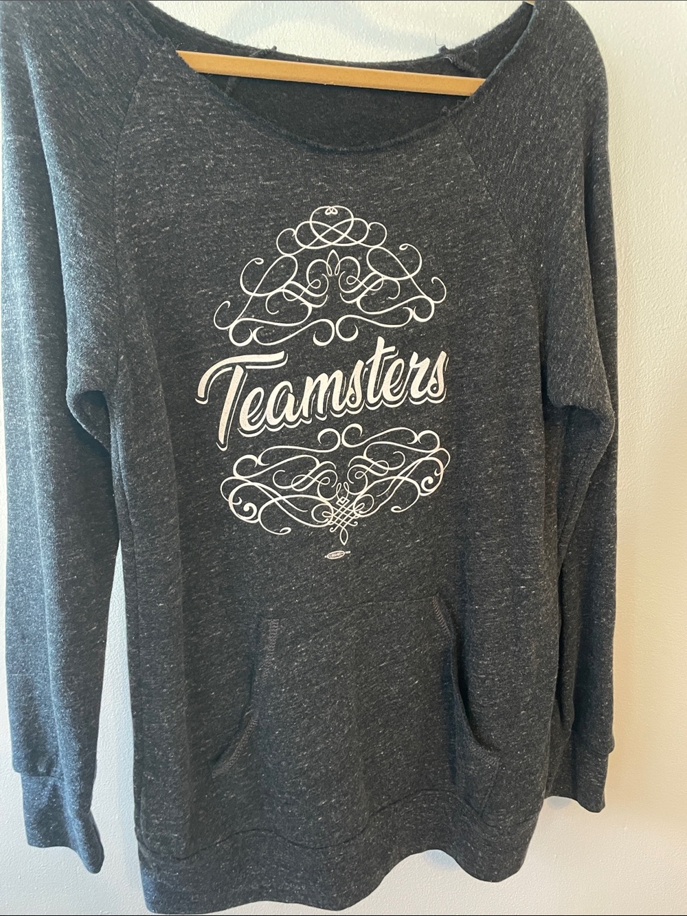 Teamsters Women's Dark Gray Pullover Sweatshirt